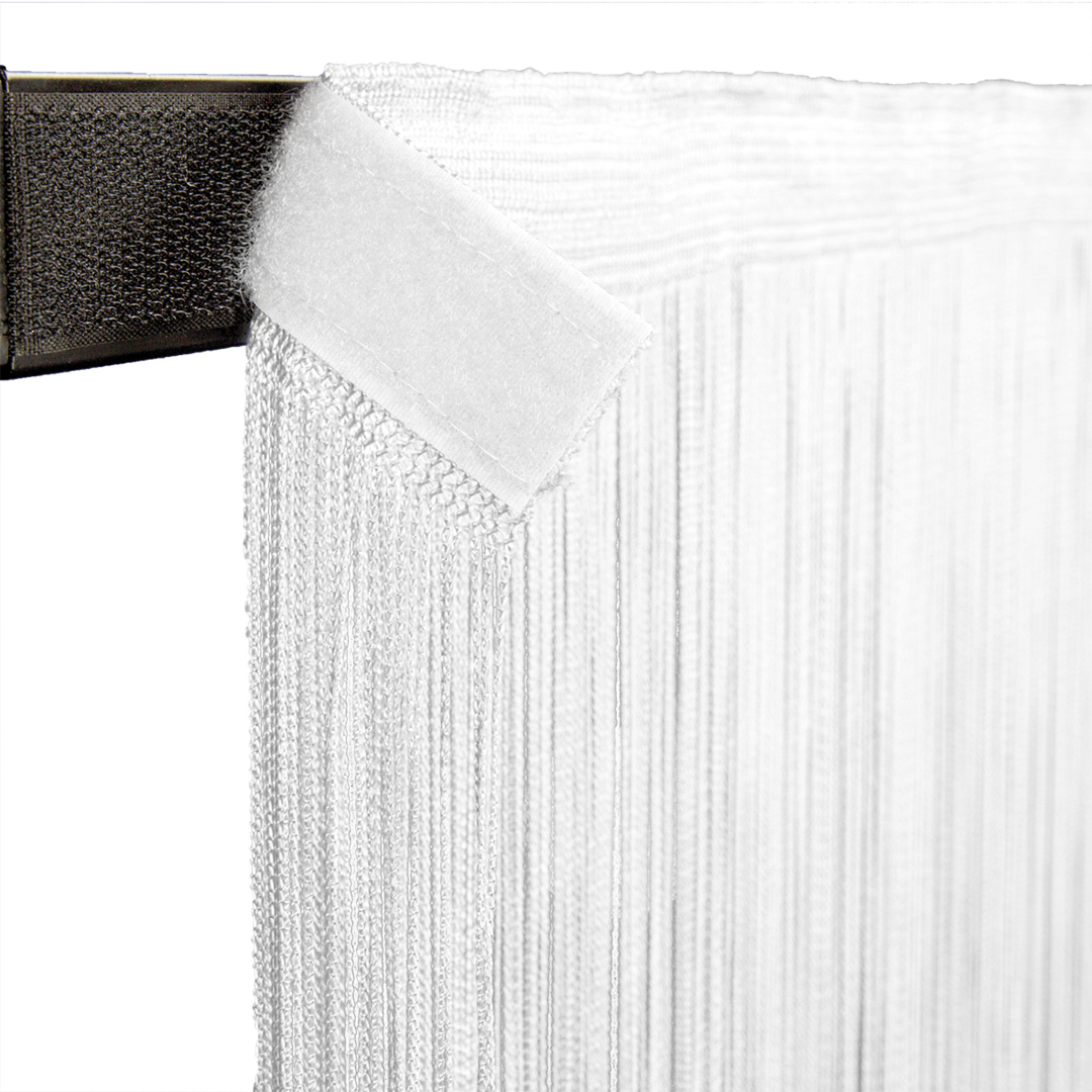 Draadgordijn 220 g/m²  Wit – 300 x 300 cm Lassalle gordijn Pipe & Drape