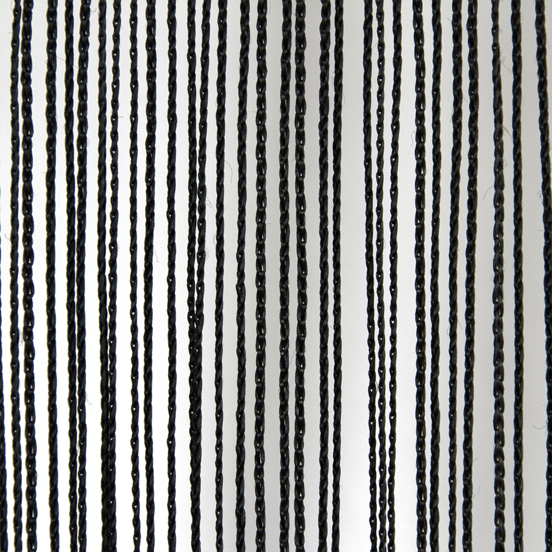 Pipe & Drape Draadgordijn | Zwart 300 x 400 cm hoog