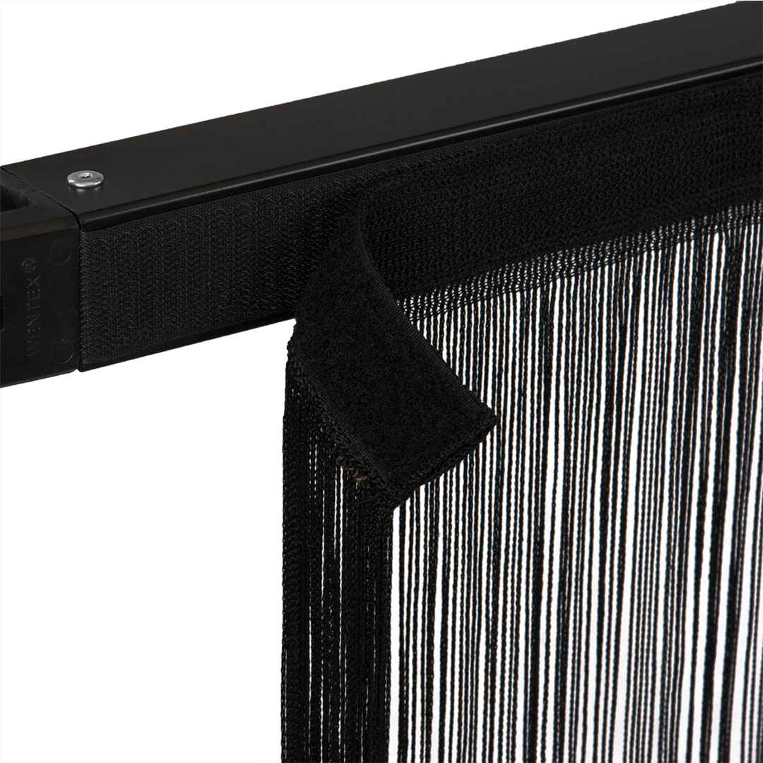 Pipe & Drape Draadgordijn | Zwart 300 x 600 cm hoog