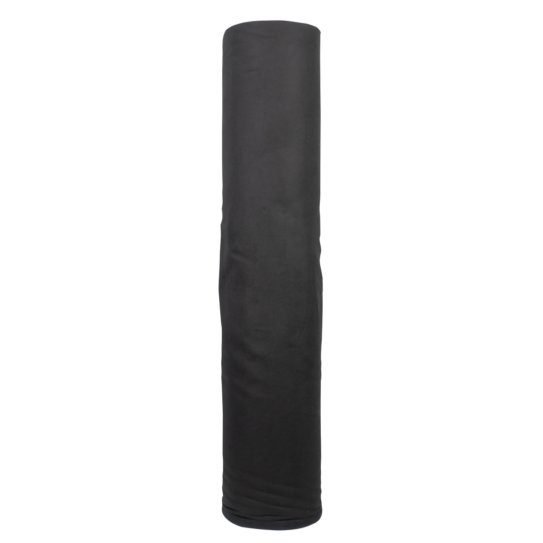 Deko Molton 160 g/m² Rol Zwart – 1,00 x 60 m Podiumrok van de rol
