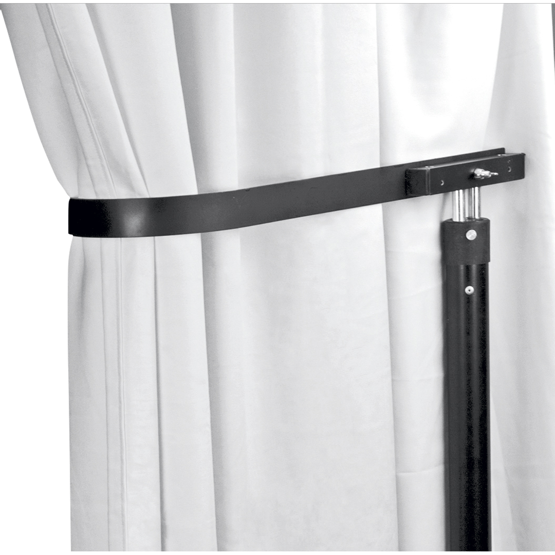 Pipe & Drape Wagner Hook | Zwart  Gordijn openhouder - Doorgang 
