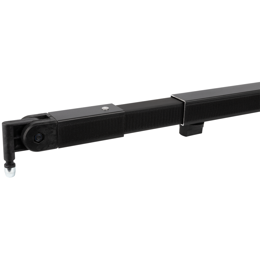 Telescopic Drape Support 180 - 300 cm (L) - zwart