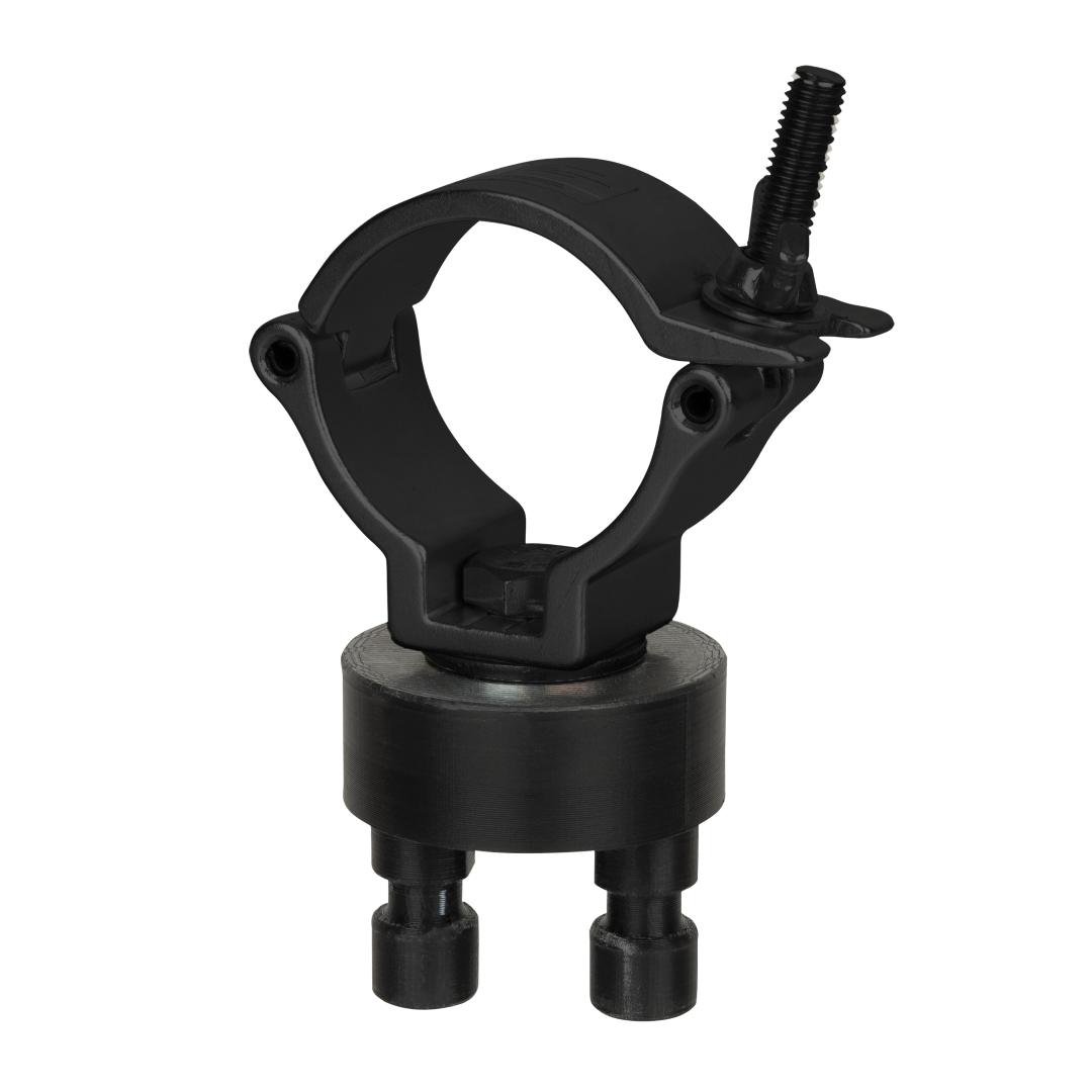 Pipe & Drape 4-Weg Connector met Klem