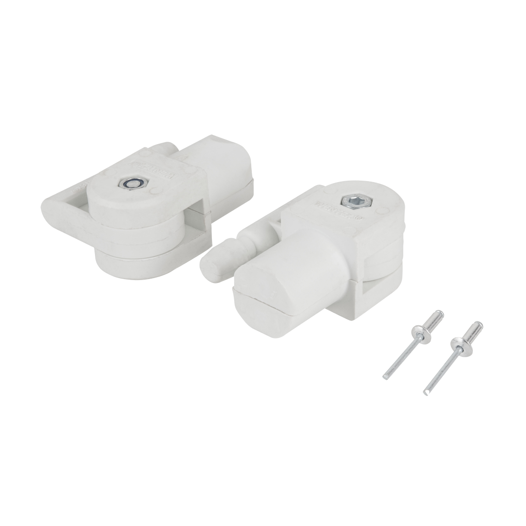 / externe Ø 36 mm) past perfect op je P&D-systeem.  Pipe and Drape Drape Support Adapter Kit | Wit (Ø 31 mm / Ø 36 mm)
