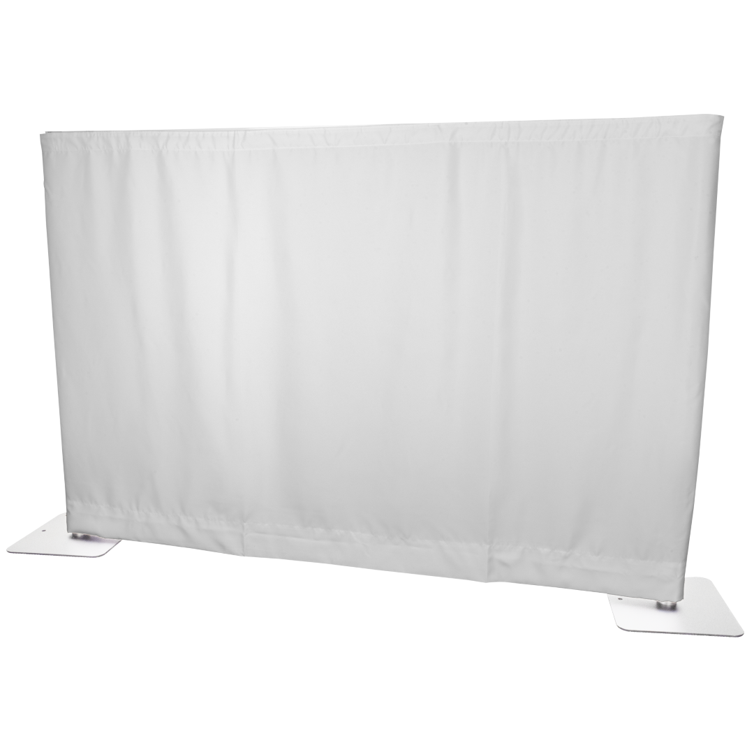 Pipe & Drape Gordijn MGS 175 g/m² | Wit 280 x 120 cm hoog Ongeplooid