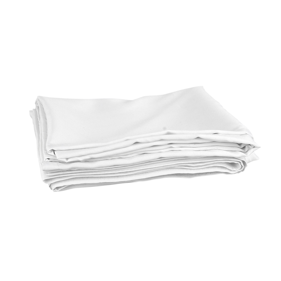 Pipe & Drape Curtain MGS 175 g/m² | Wit 330 x 400 cm hoog- Geplooid