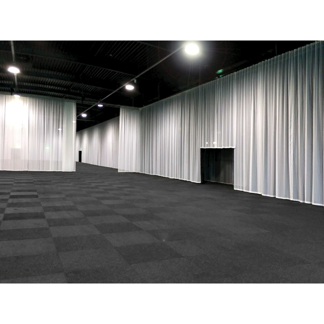 Voile CS Curtain, 55 gram/m² Wit - 300 x 300 cm (B x H) - ongeplooid