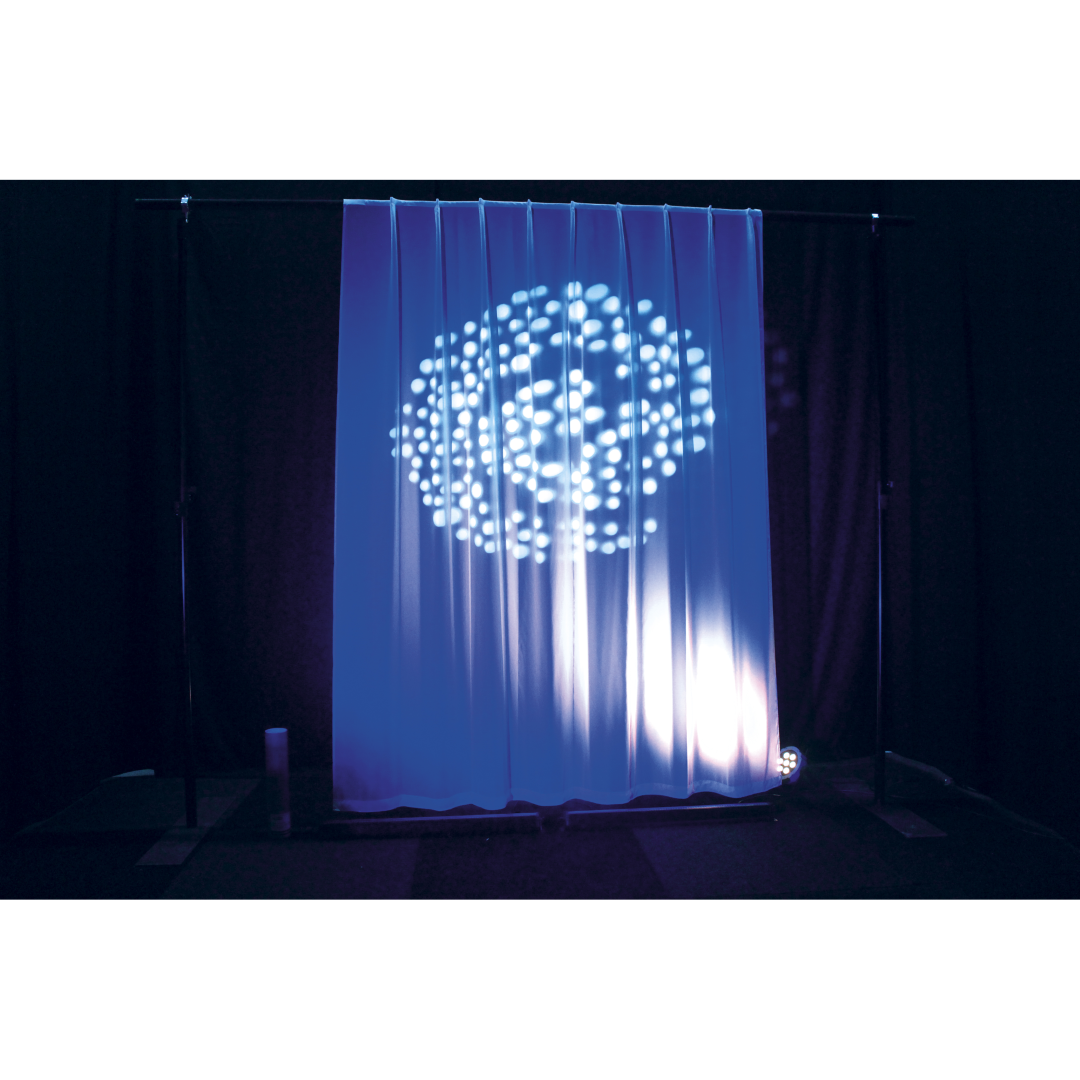 Voile CS Curtain, 55 gram/m² Wit - 300 x 400 cm (B x H) - ongeplooid