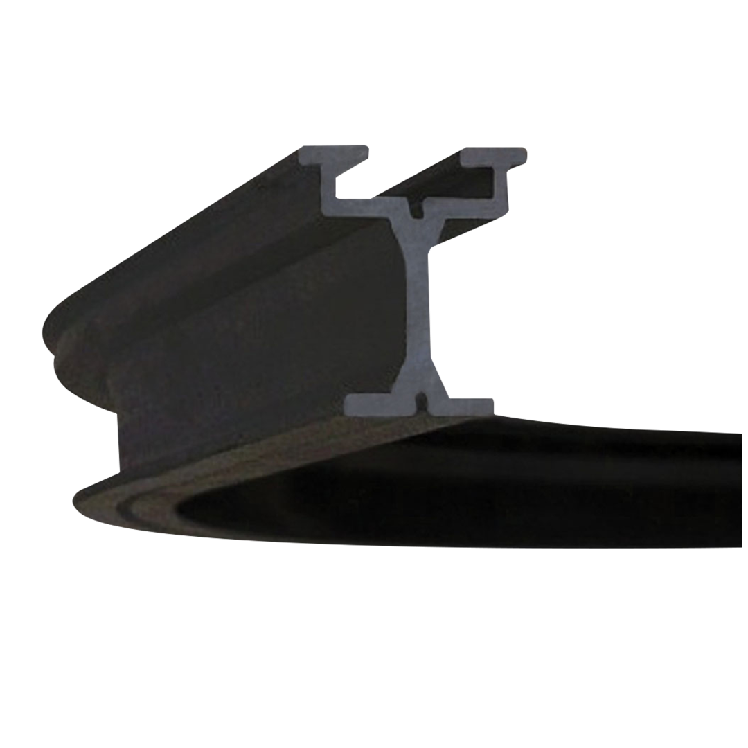 Eurotrack - Bocht 90 Graden Zwart Radius 500mm (89506)