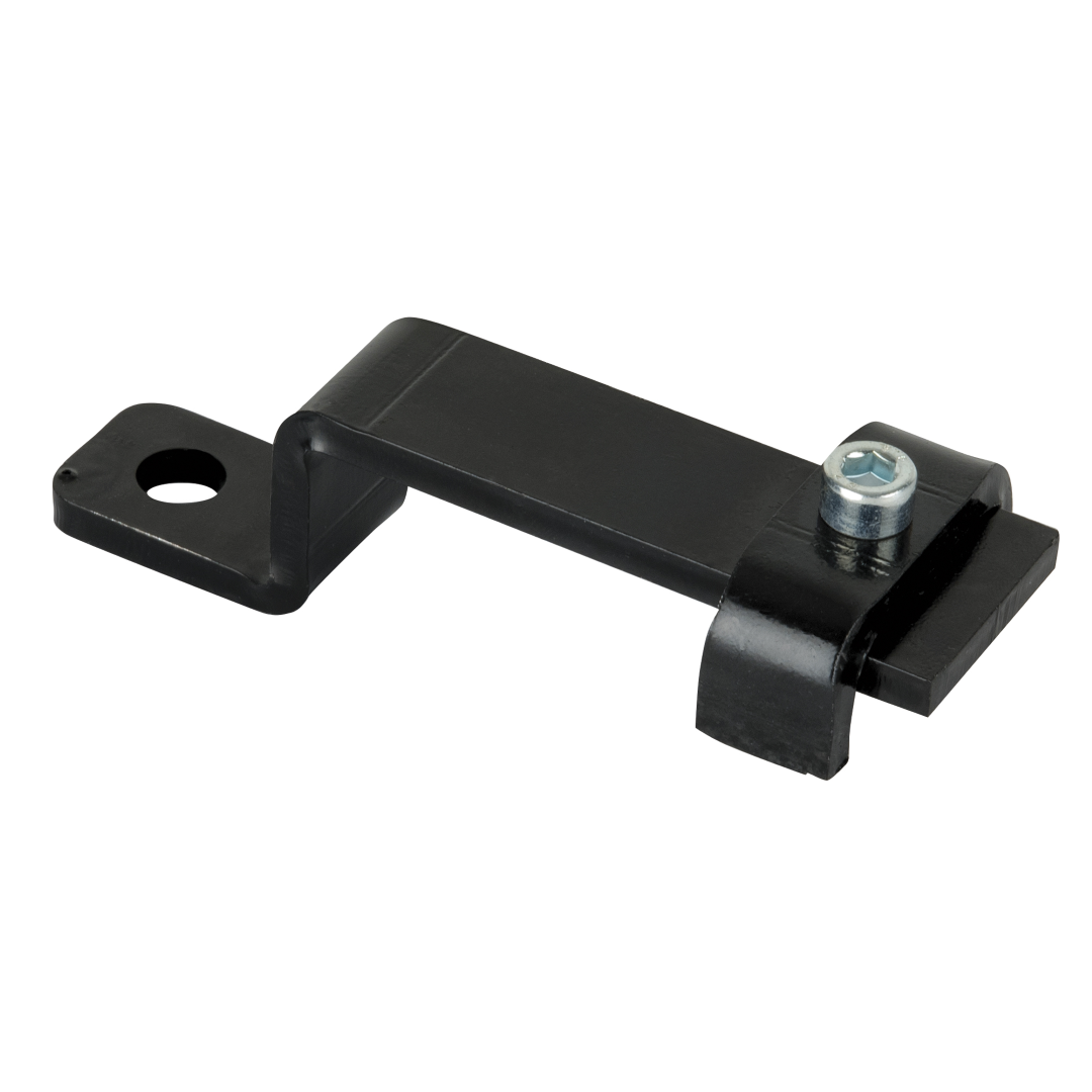 Eurotrack - Rechte Touwconnector voor Heavy Duty Runner Zwart (89536)