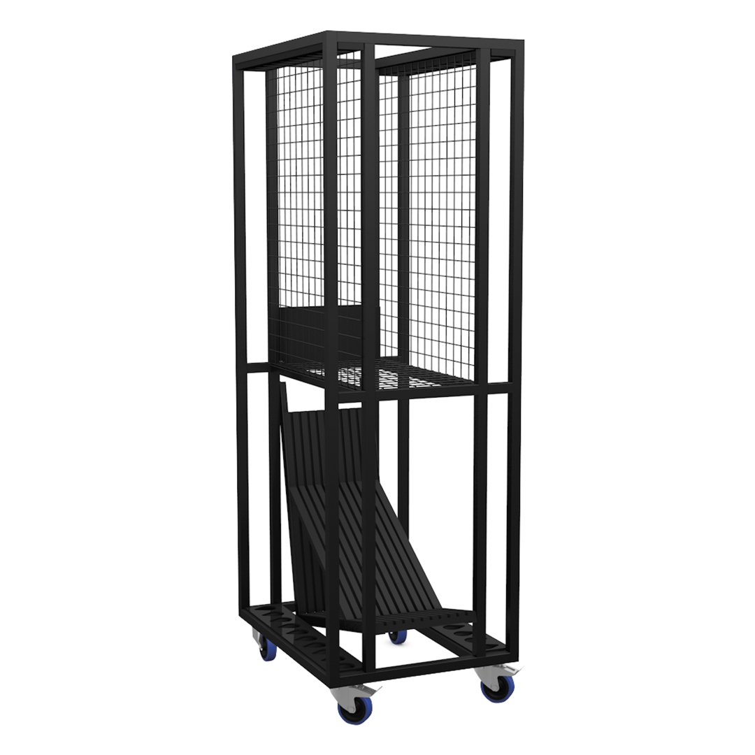 Pipe & drape Transport Trolley voor 27 m Gordijn + Bevestigingsmateriaal