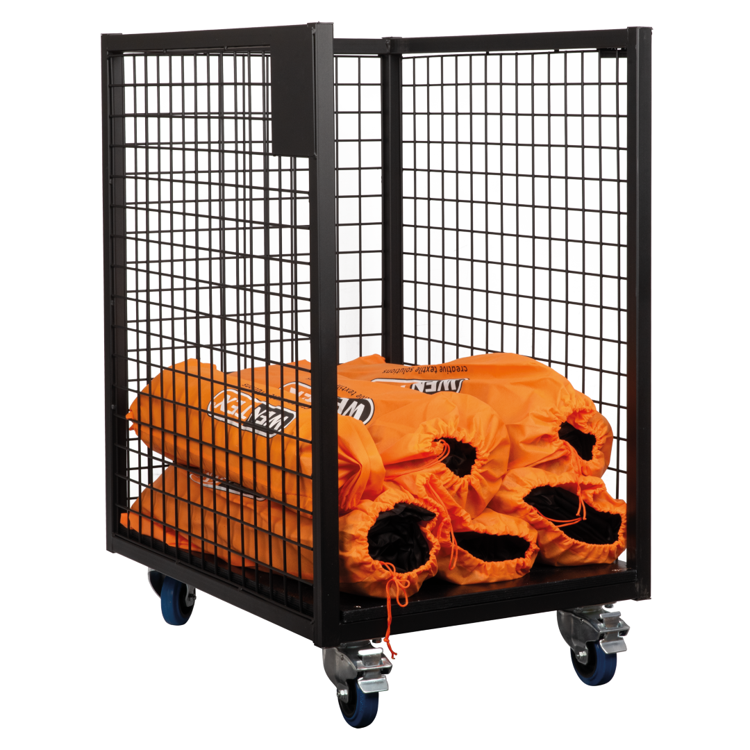 Pipe & Drape Trolley voor Backdrops | HCompact model  90 cm hoog