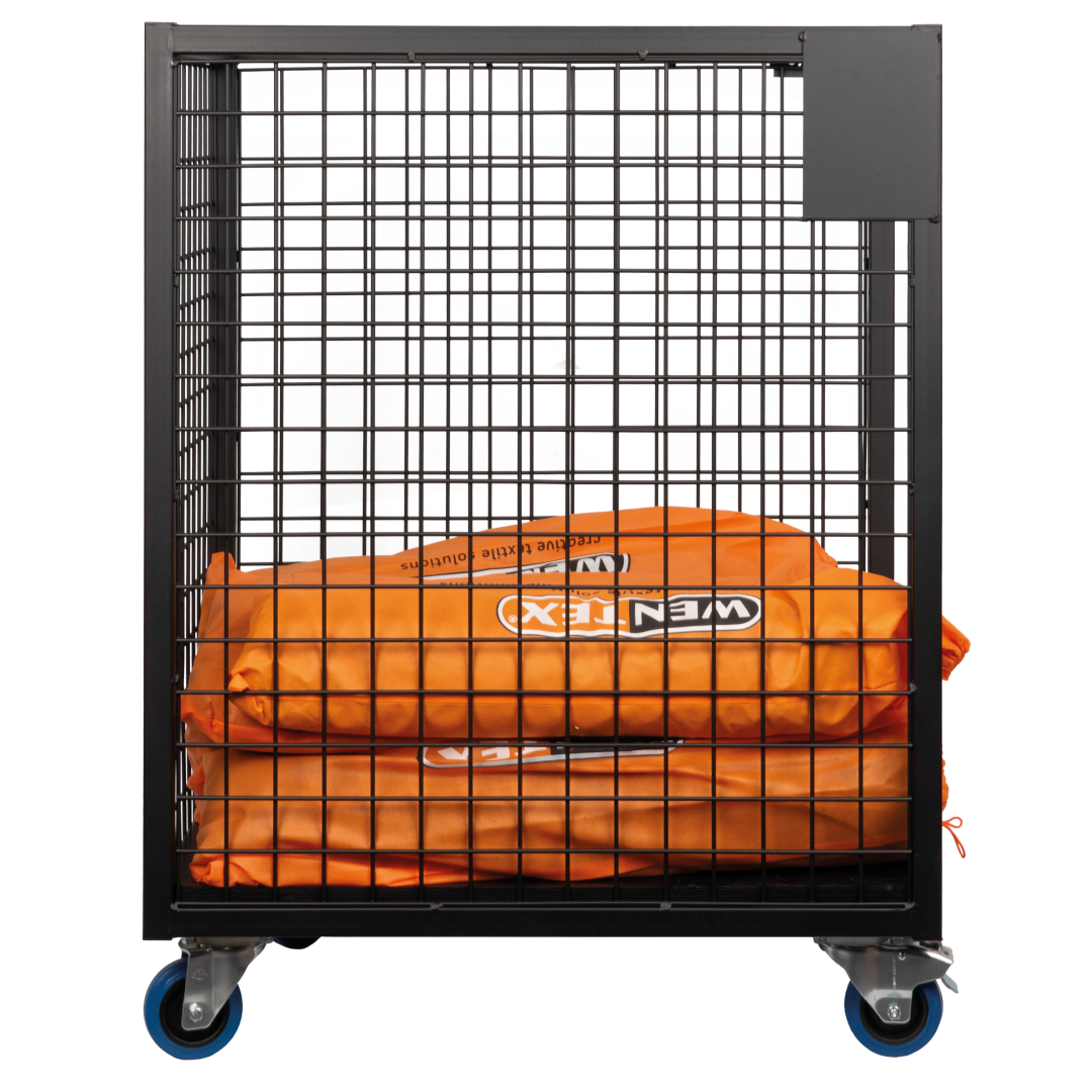 Pipe & Drape Trolley voor Backdrops | HCompact model  90 cm hoog