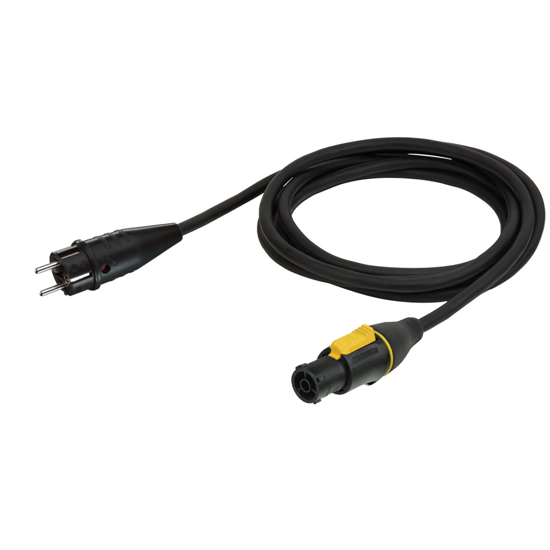 Power Cable powerCON TRUE1 to Schuko 3x 1.5 mm² 1,5 m