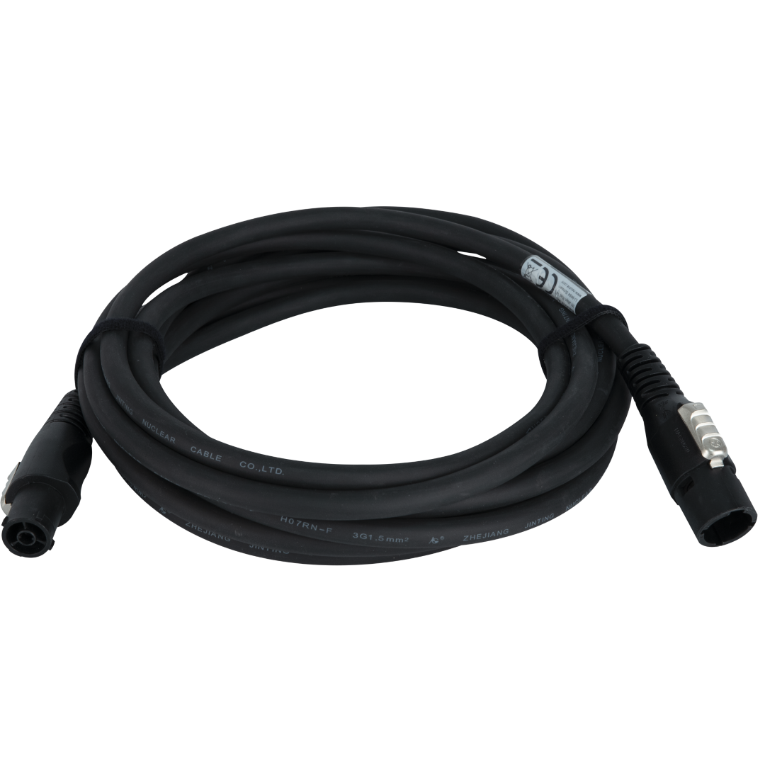 Power Cable powerCON TRUE1 male/female 3x 1.5 mm² 5 m
