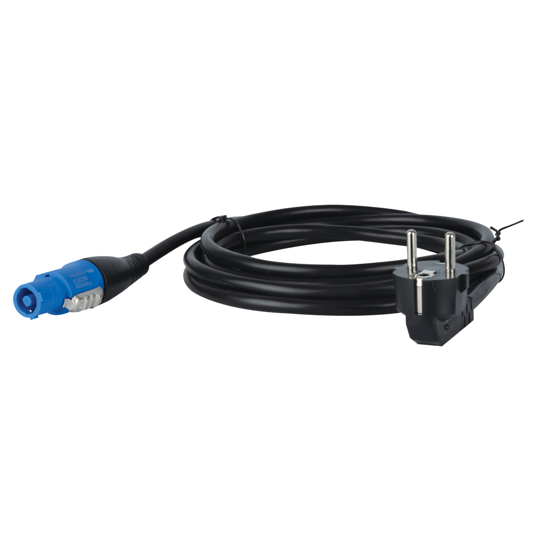 Power Cable Neutrik powerCON to Schuko 3x 1.5 mm² 10 m