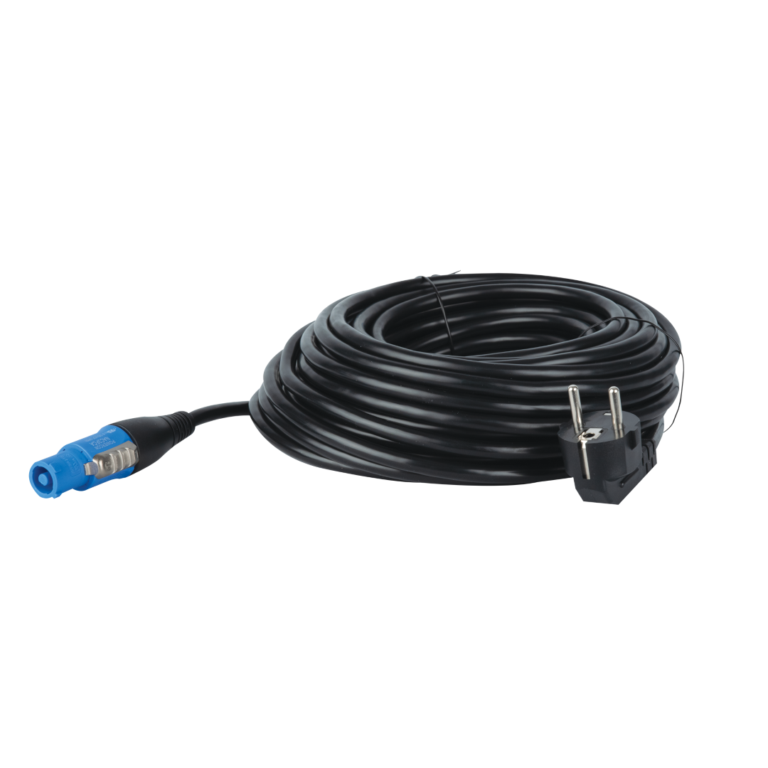 Power Cable Neutrik powerCON to Schuko 3x1.5 mm² 20 m