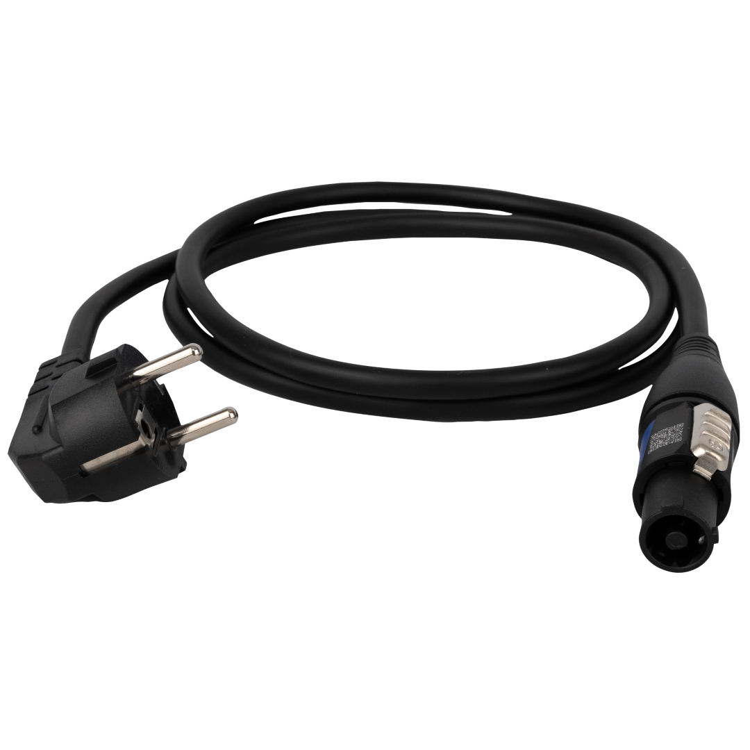 Power Cable Neutrik powerCON to Schuko 3x 1.5 mm² 1,5 m