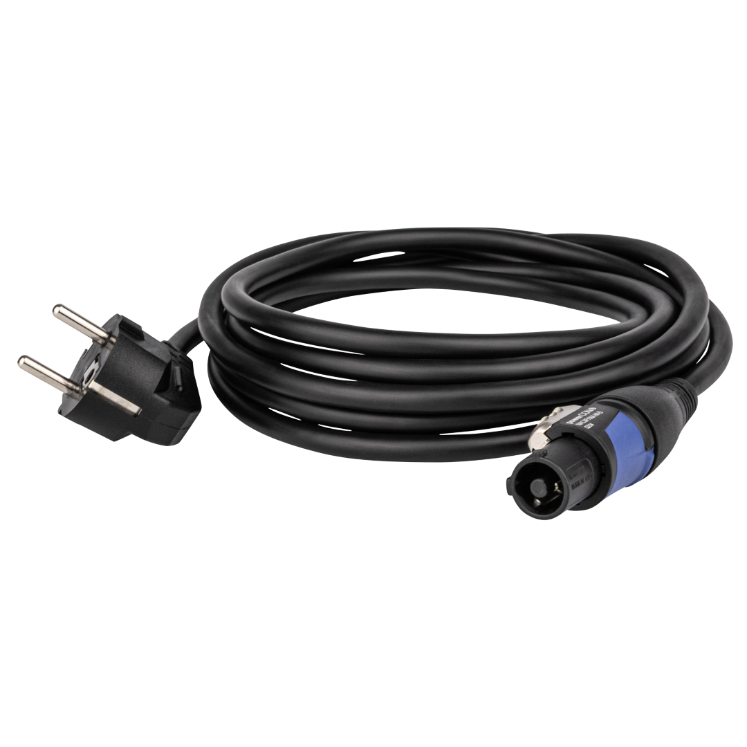 Power Cable Neutrik powerCON to Schuko 3x 1.5 mm² 3 m