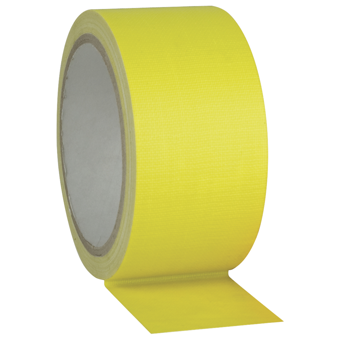 Gaffa Tape Neon Geel 50 mm / 25 m