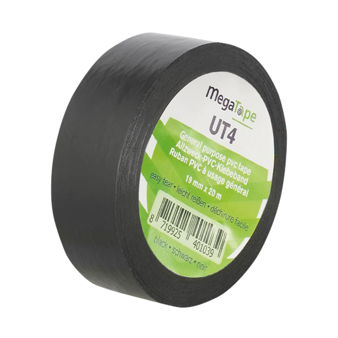 UT4 Zwart - 19 mm/20 m