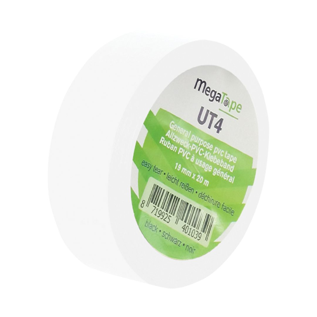 UT4 Wit - 19 mm/20 m