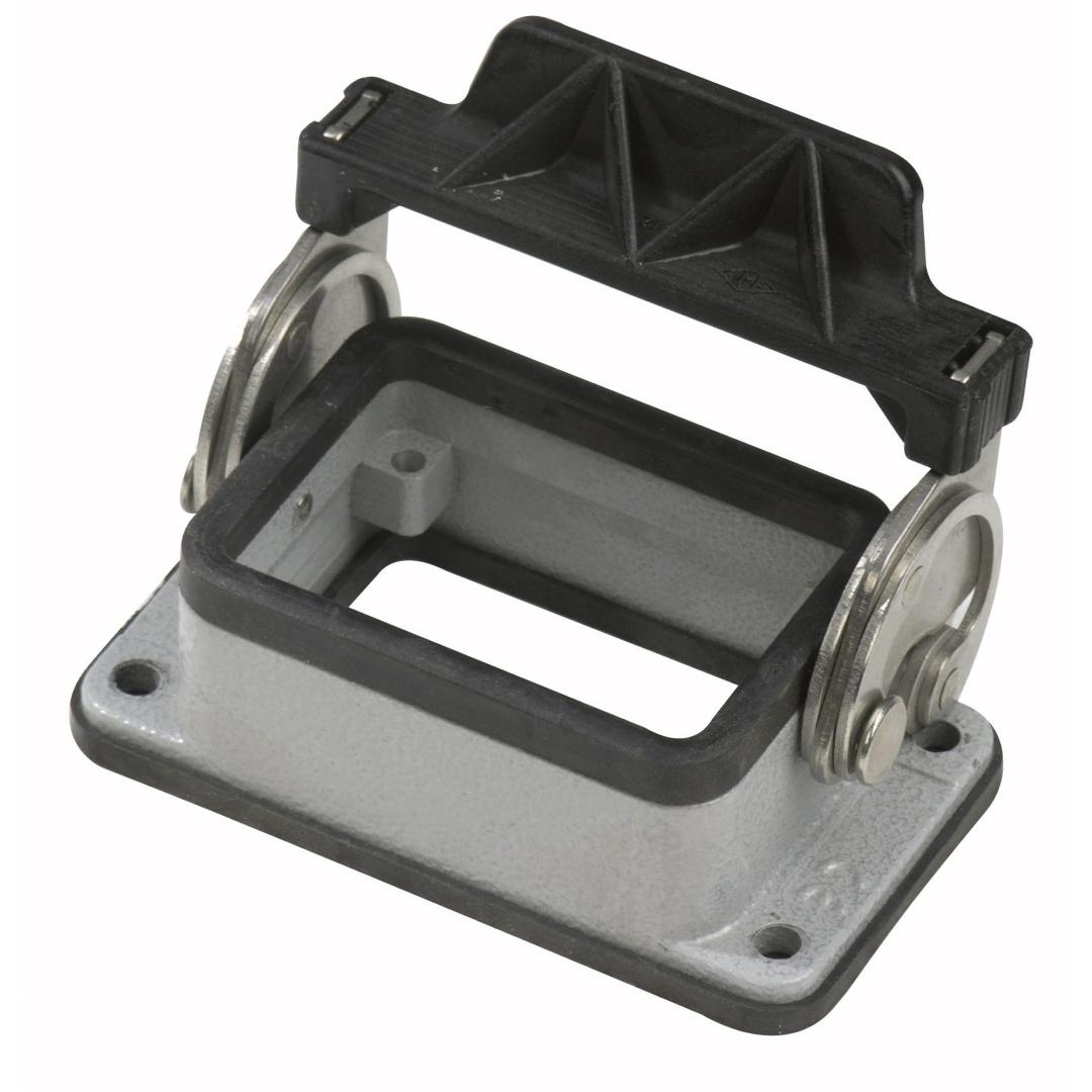 6P Chassis Open Bottom Grijs met klemmetjes