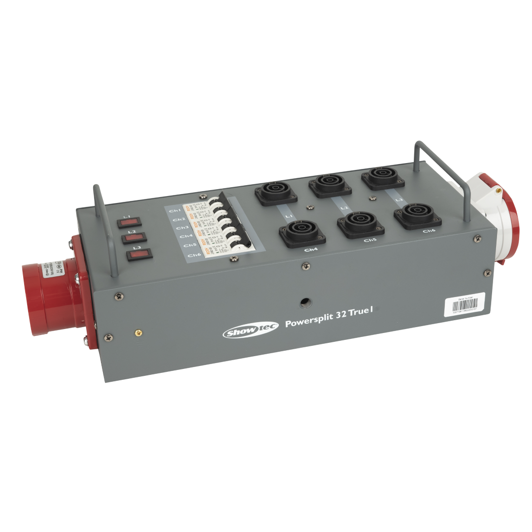Power Split 32 True CEE 32 A Powersplit met zekering - CEE naar ProPower True1