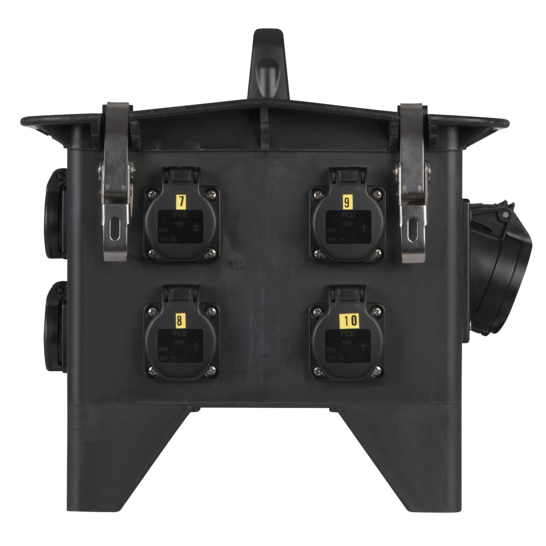 MPD-832CEE Power Splitter CEE 32 A 8x Schuko - 2x CEE 16 A 5P