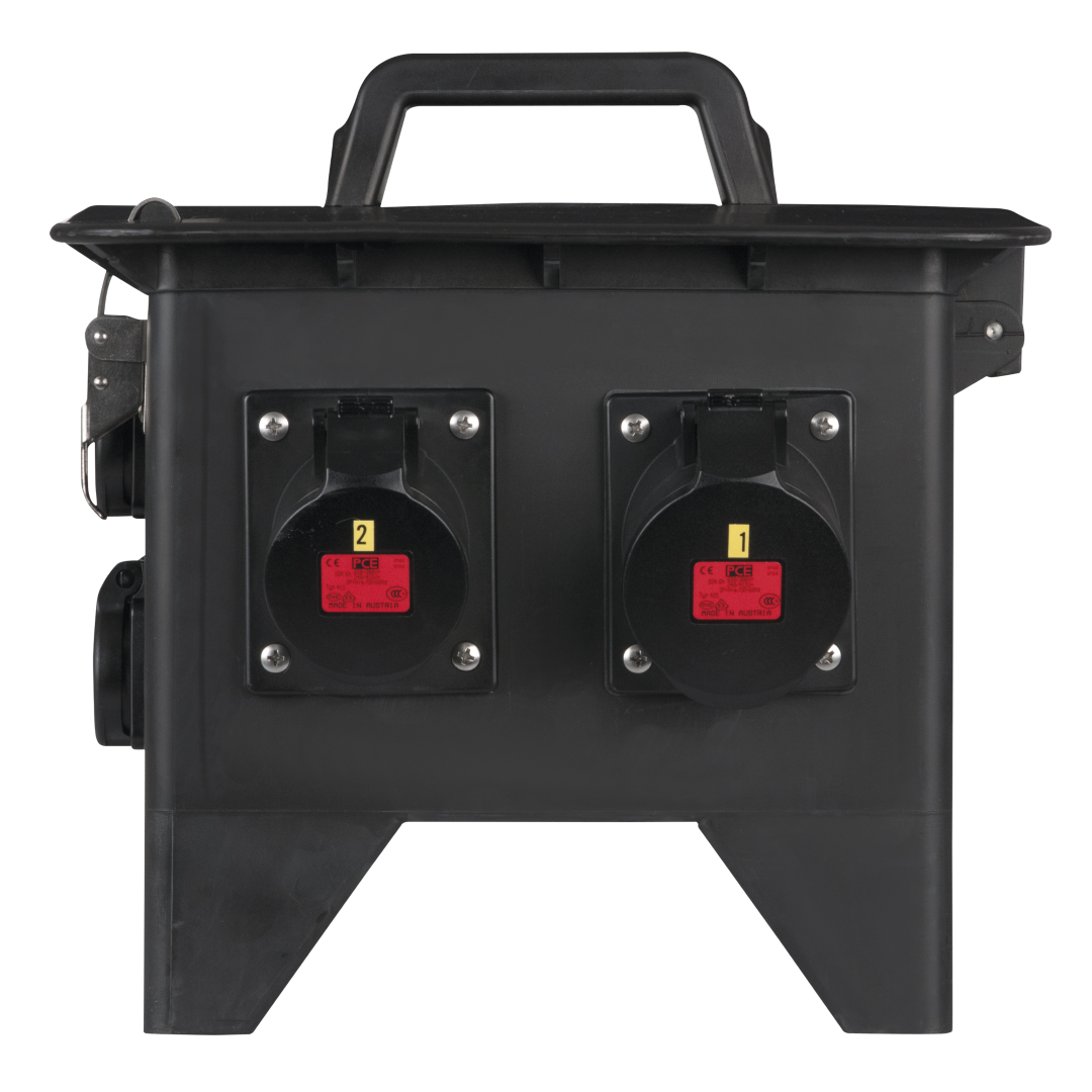 MPD-832CEE Power Splitter CEE 32 A 8x Schuko - 2x CEE 16 A 5P
