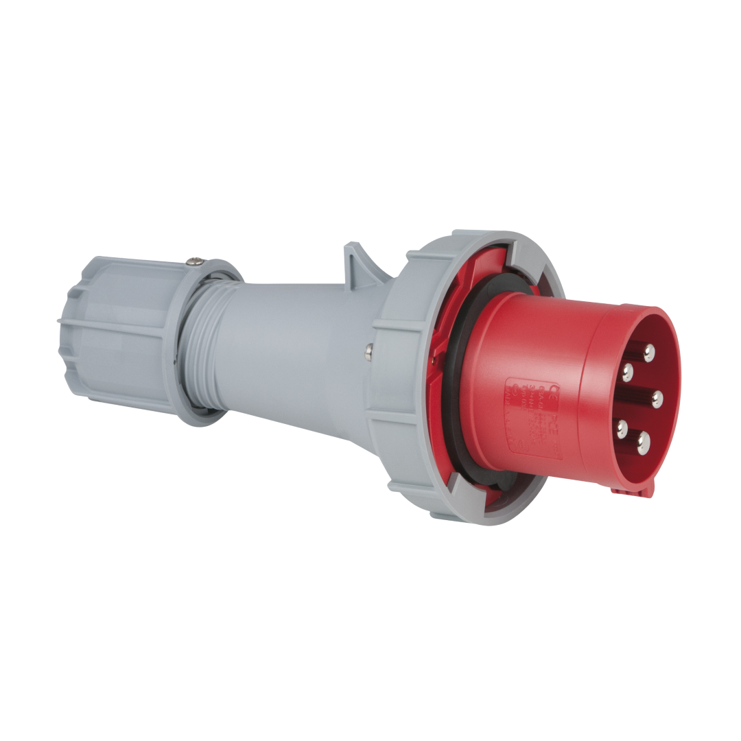 CEE 63 A/400 V 5-pin Plug male Rood - IP67