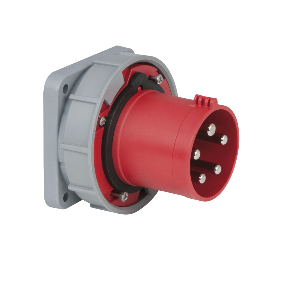 CEE 63 A/400 V 5-pin Socket male Rood - IP67