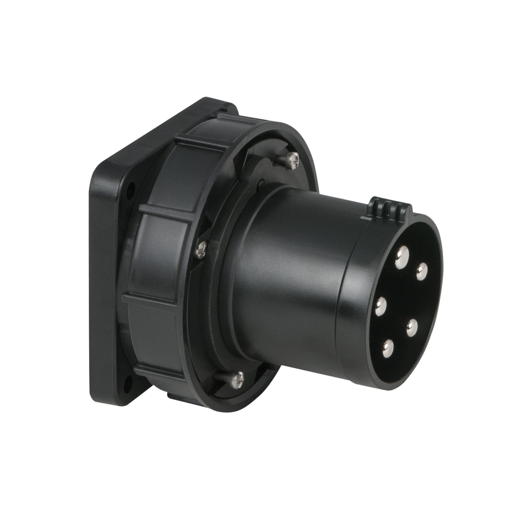 CEE 63 A/400 V 5-pin Socket male Zwart - IP67