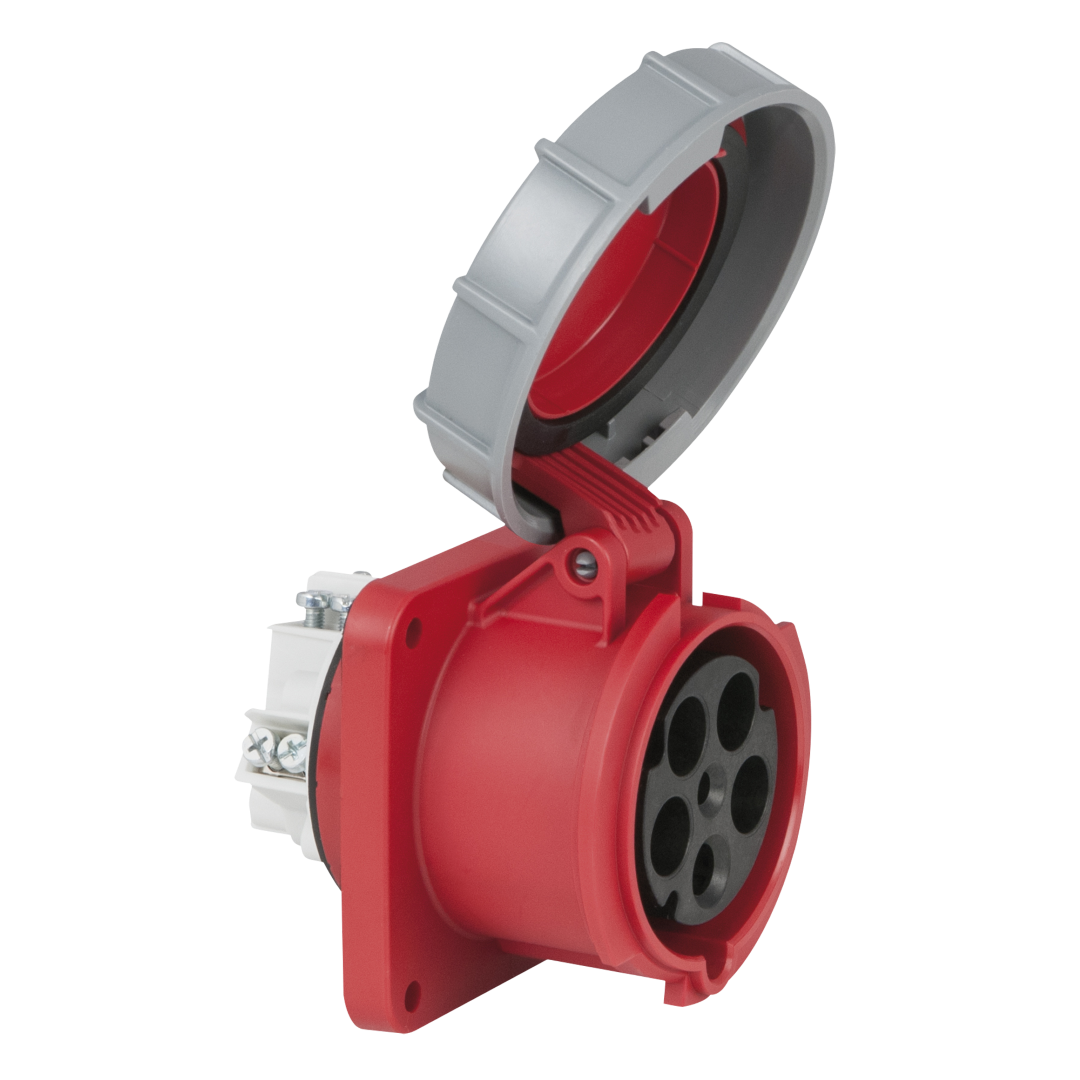 CEE 63 A/400 V 5-pin Socket female Rood - IP67