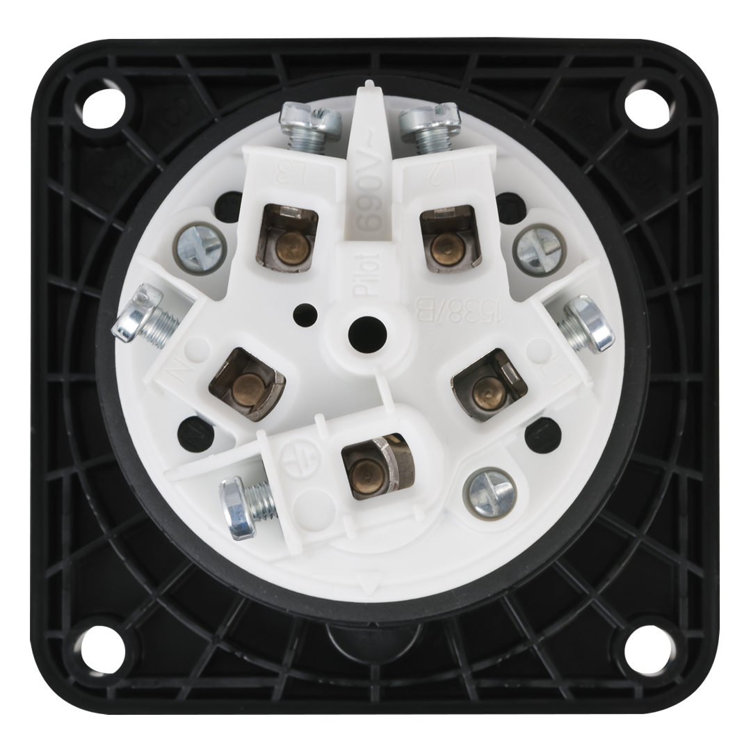 CEE 63 A/400 V 5-pin Socket female Zwart - IP67