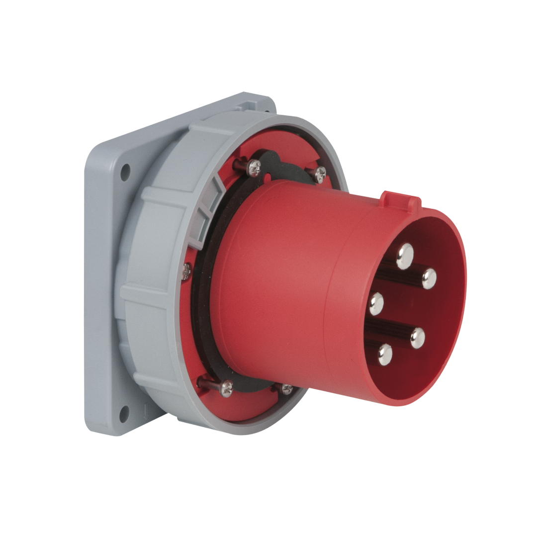 CEE 125 A/400 V 5-pin Socket male Rood - IP67