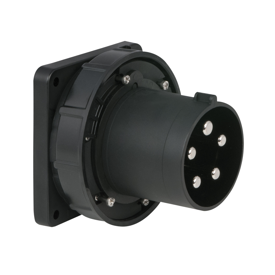 CEE 125 A/400 V 5-pin Socket male Zwart - IP67