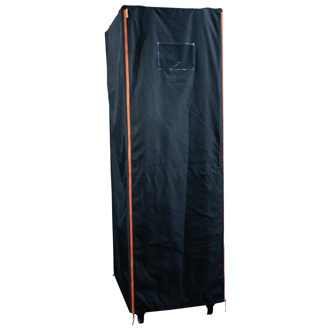 Pipe and Drape Transport Trolley Cover | Zwart/Oranje