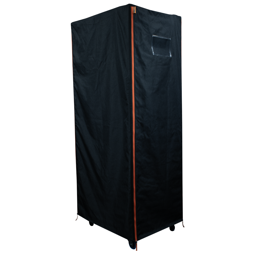Pipe and Drape Transport Trolley Cover | Zwart/Oranje