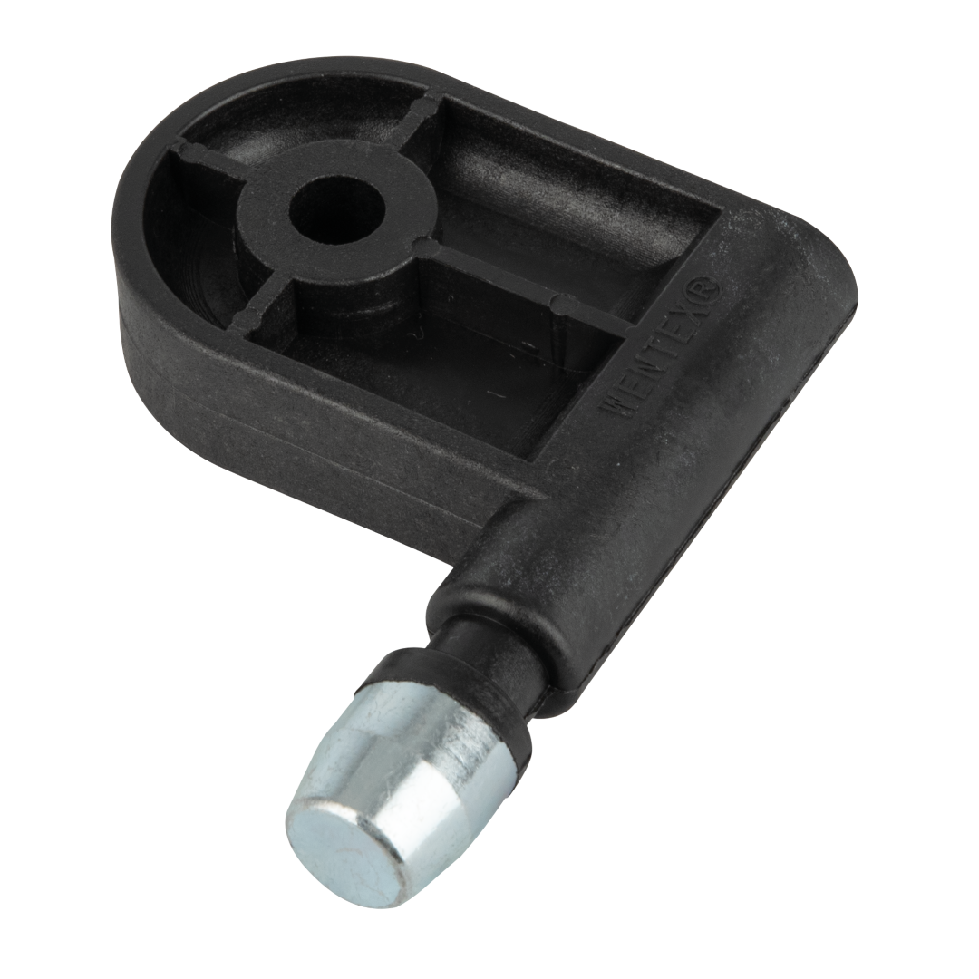 Vervangende Draaibare pin voor Telescopic Drape Support Zwart 