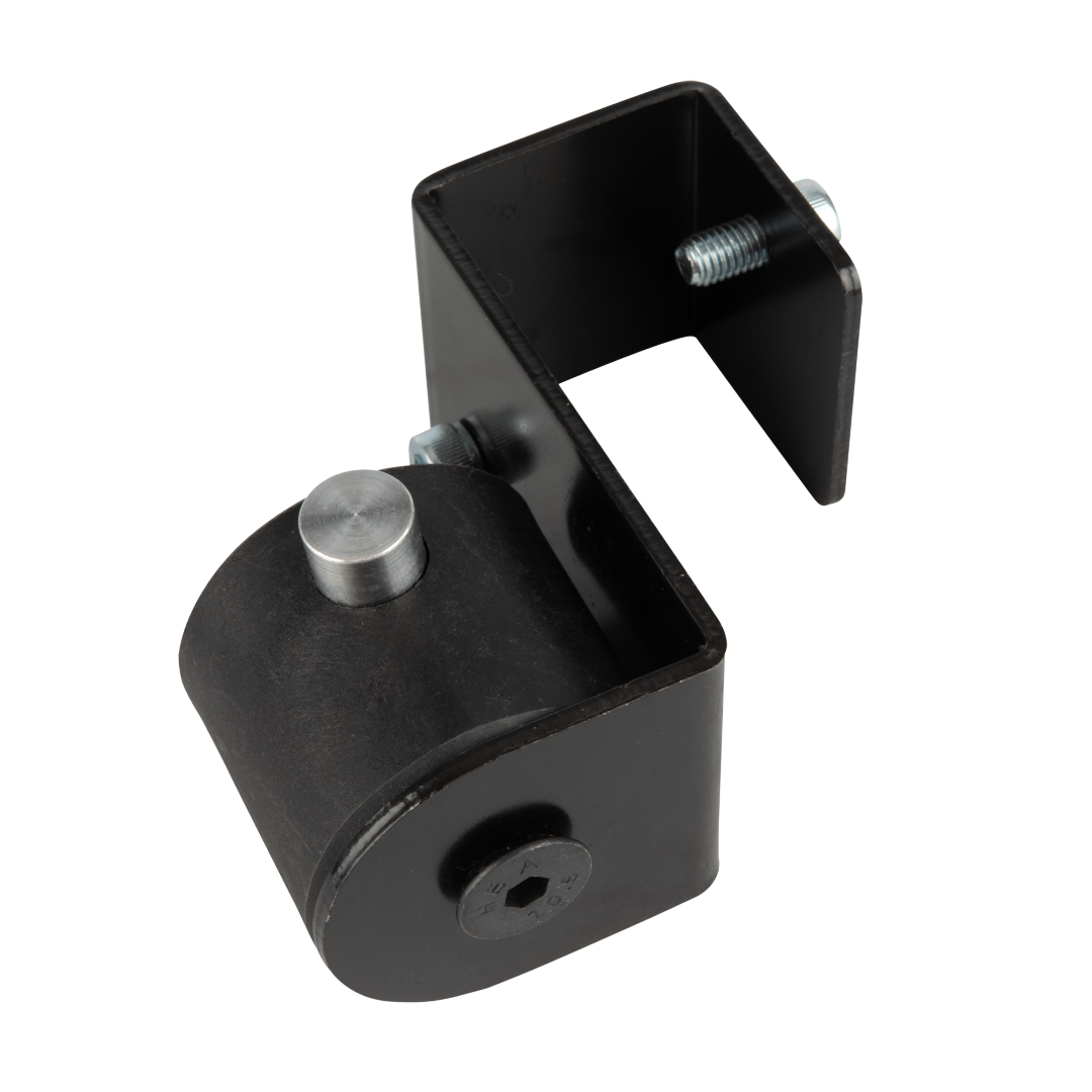 Pipe and Drape Flex-adapter met 4-weg connector | Zwart