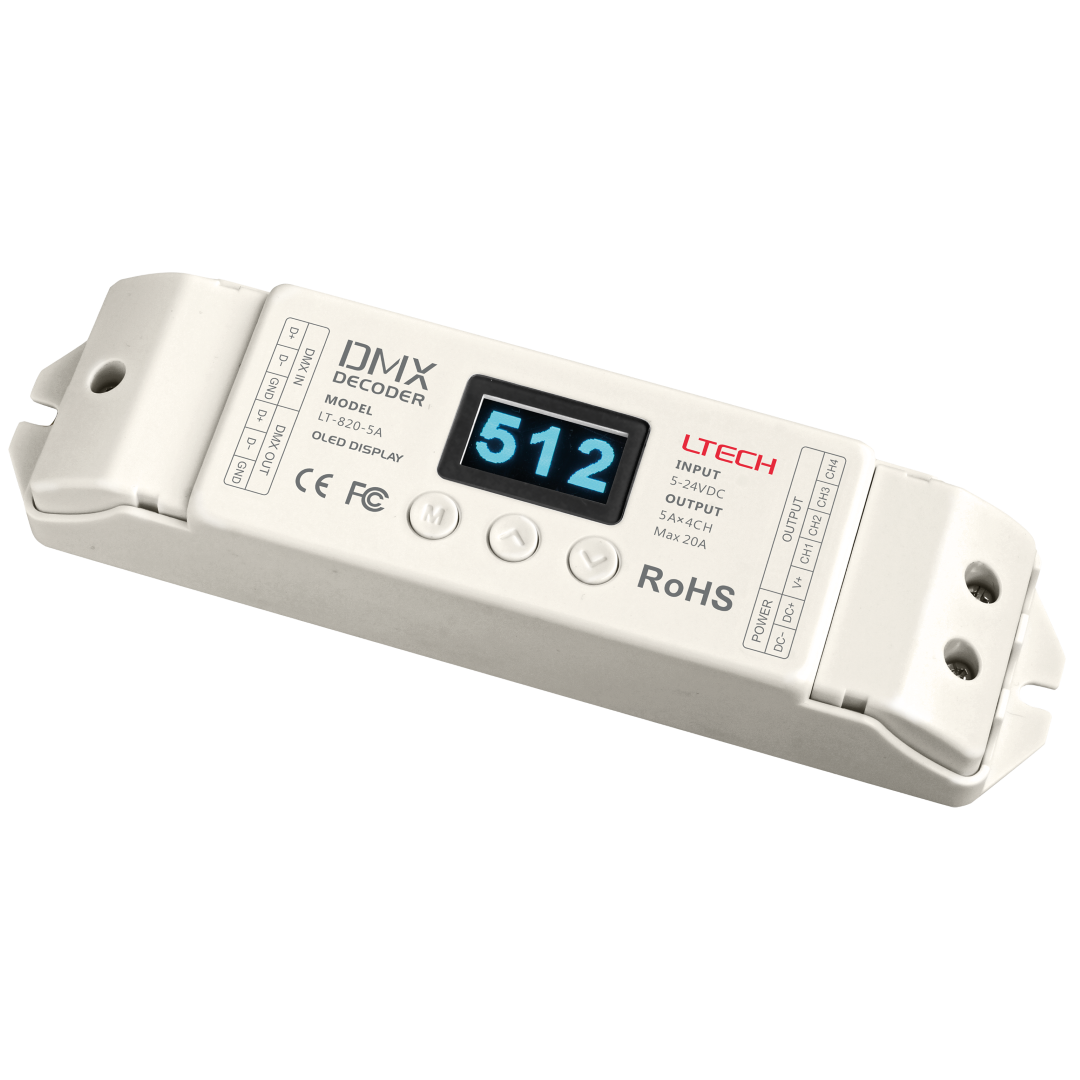 DMX LED Driver 4x 5A