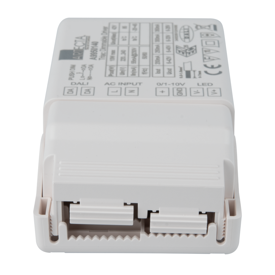 LED Driver Universal 10 W Constant Current Dimbaar via DALI, Push, Triac en 0/1-10 V