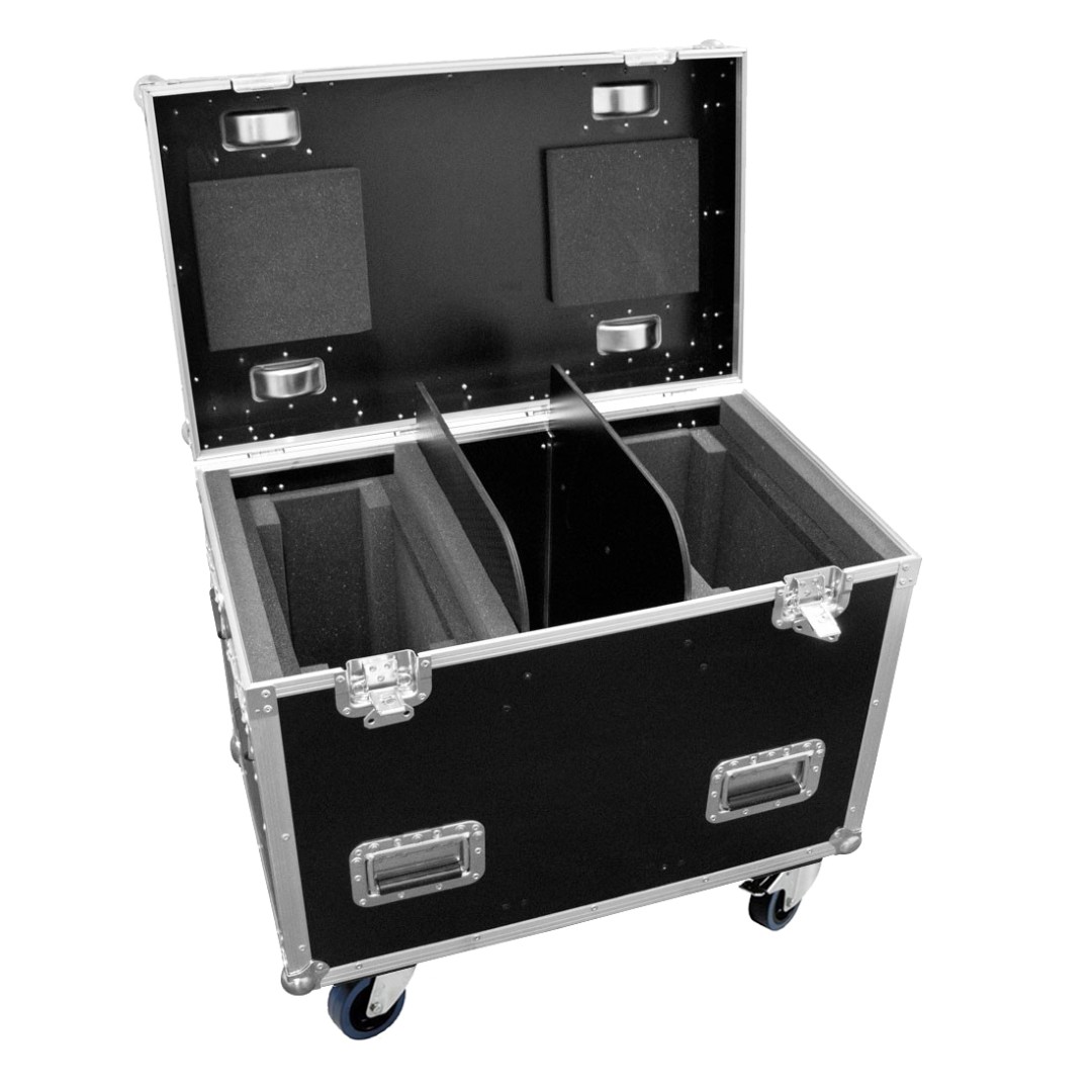 Flightcase voor 2x Vizi Wash Z37