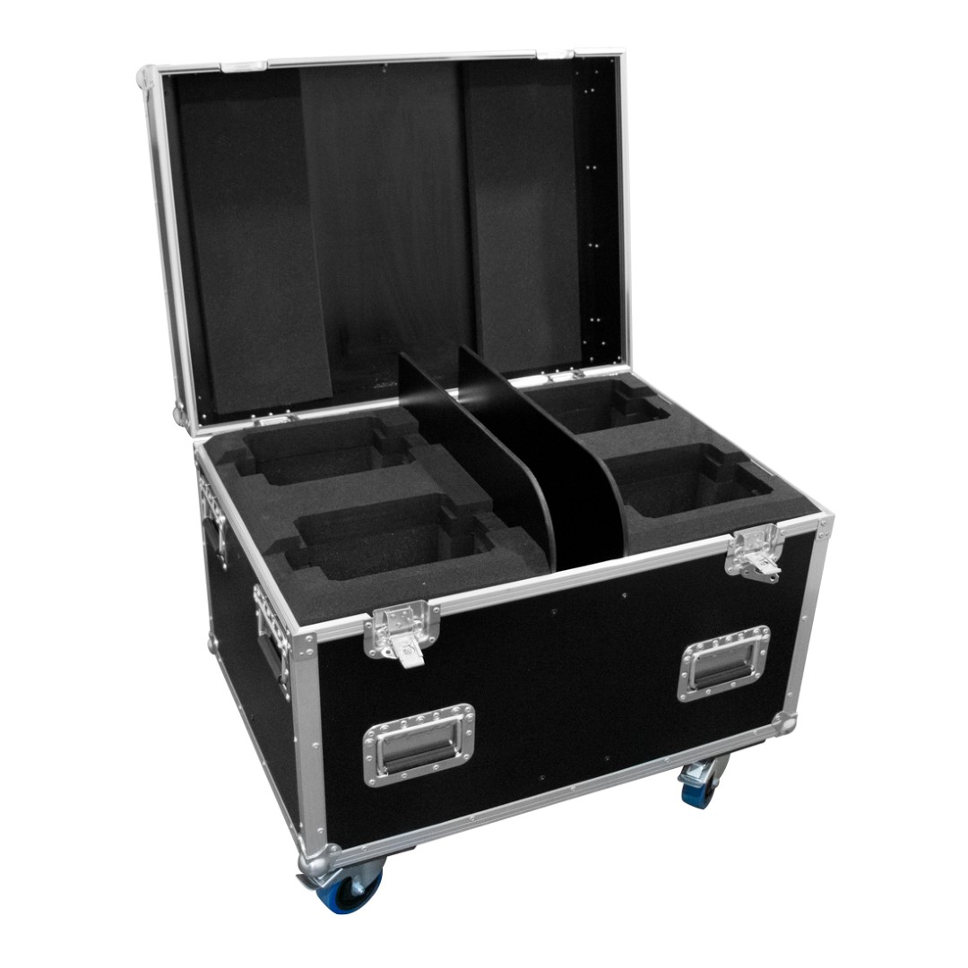 Flightcase Focus types 4Z 5Z Beam 4 stuks 