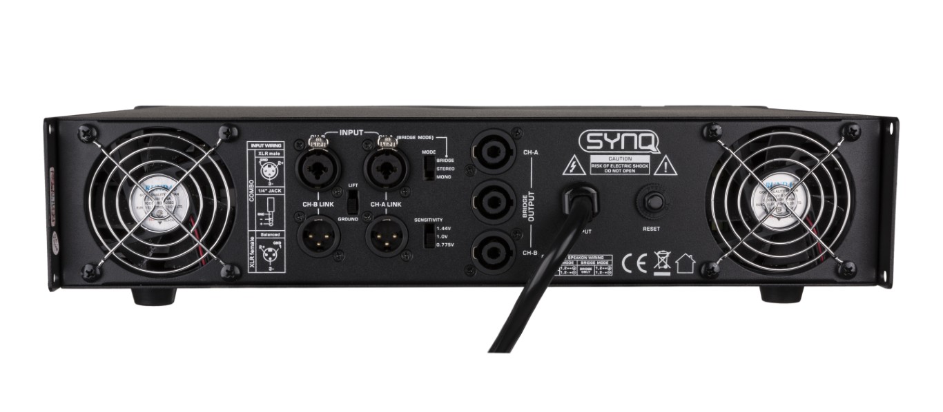 De Power Edge klasse H versterkers werden ontworpen voor pure kracht 2x 1200Wrms / 4ohm - PE-2400