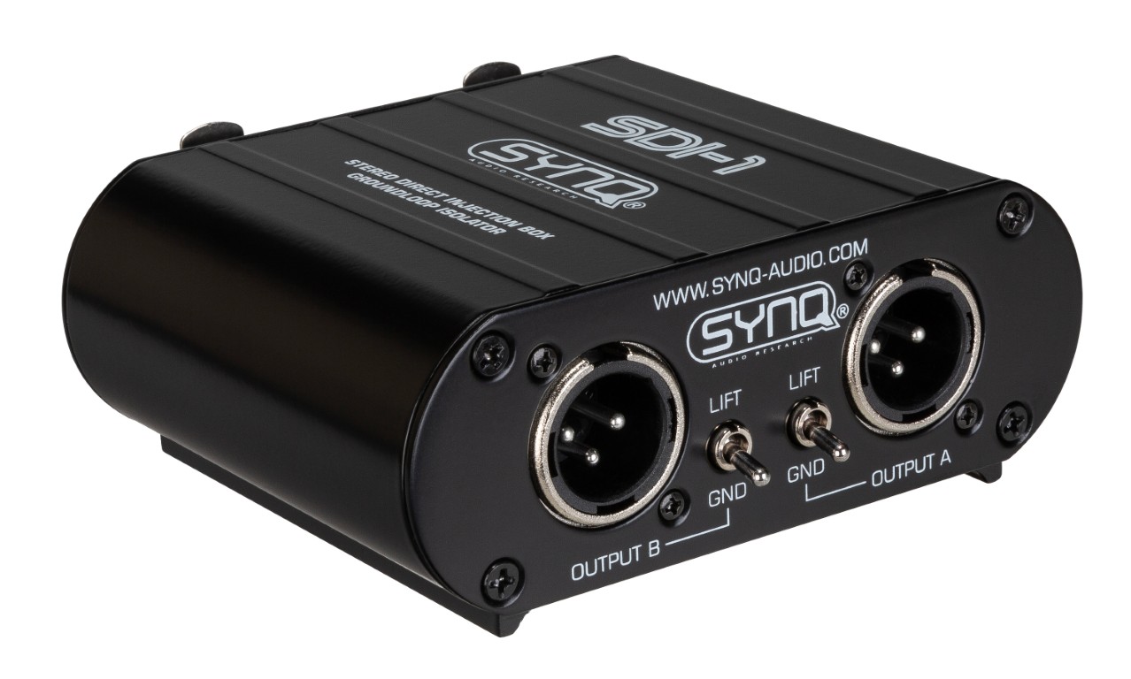 Deze stereo DI-box is de perfecte probleemoplosser voor talloze toepassingen! - SDI-1