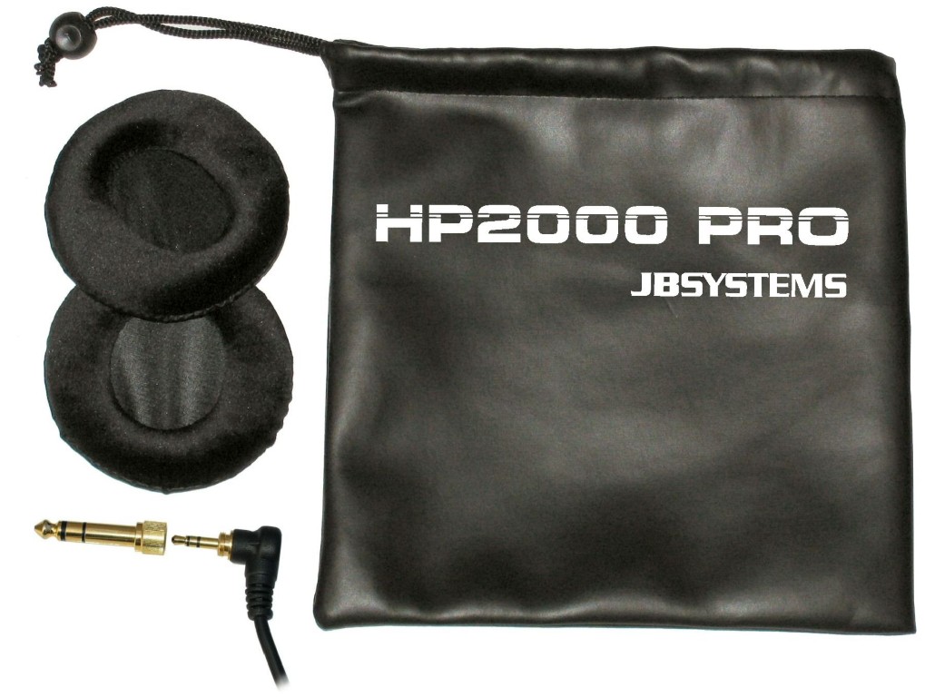 Professionele hoogvermogen DJ koptelefoon. - HP2000 PRO