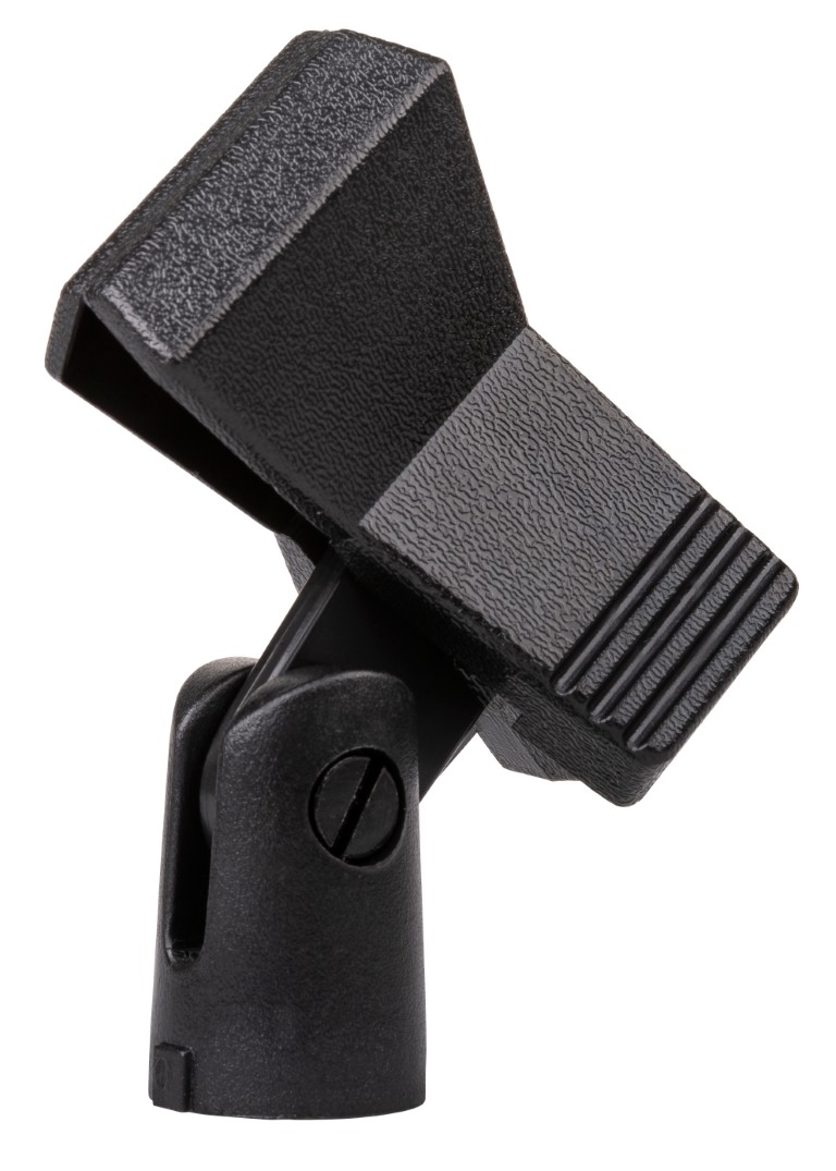 Microfoonhouder met knijpveer voor bedrade en draadloze handmicrofoons - JB70