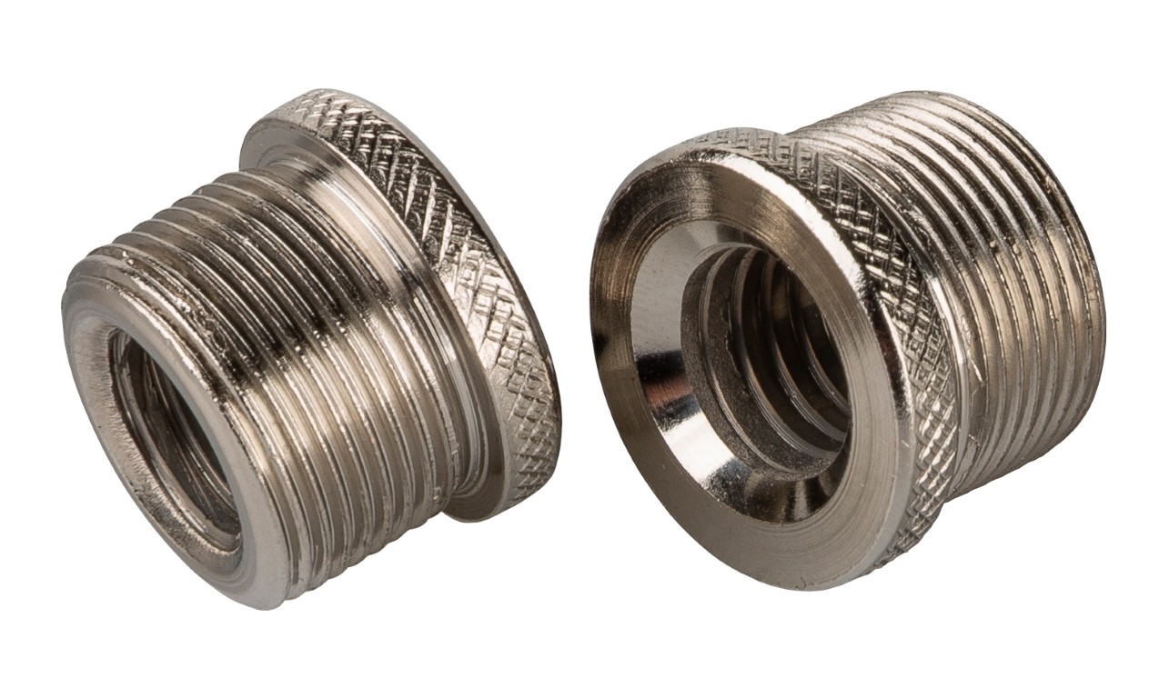 Metalen verloopnippel 5/8